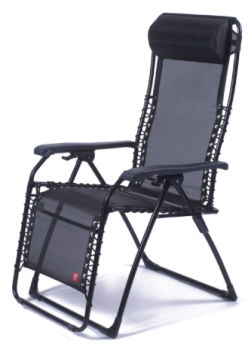 FIAM® Relaxliege MOVIDA 129TX / Schwarz